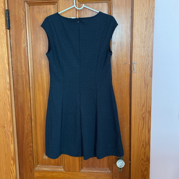 Black polka dot mini dress - Picture 2 of 5